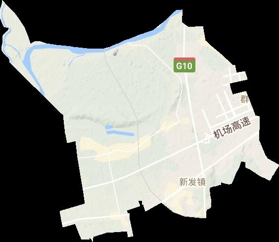 新发镇,隶属于黑龙江省哈尔滨市道里区,位于道里区西部, 地处松花江