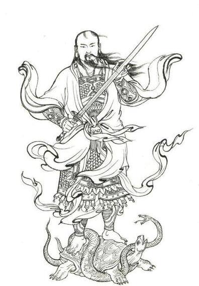 真武大帝图片