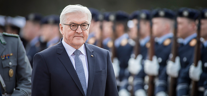 施泰因迈尔：宣誓就职德国第12任总统	