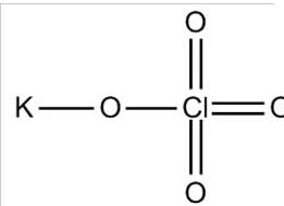 氯酸钾的化学式