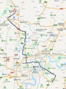 更快捷 坐地铁去北碚无需换乘意义北碚没有轻轨地铁的历史将在这个月
