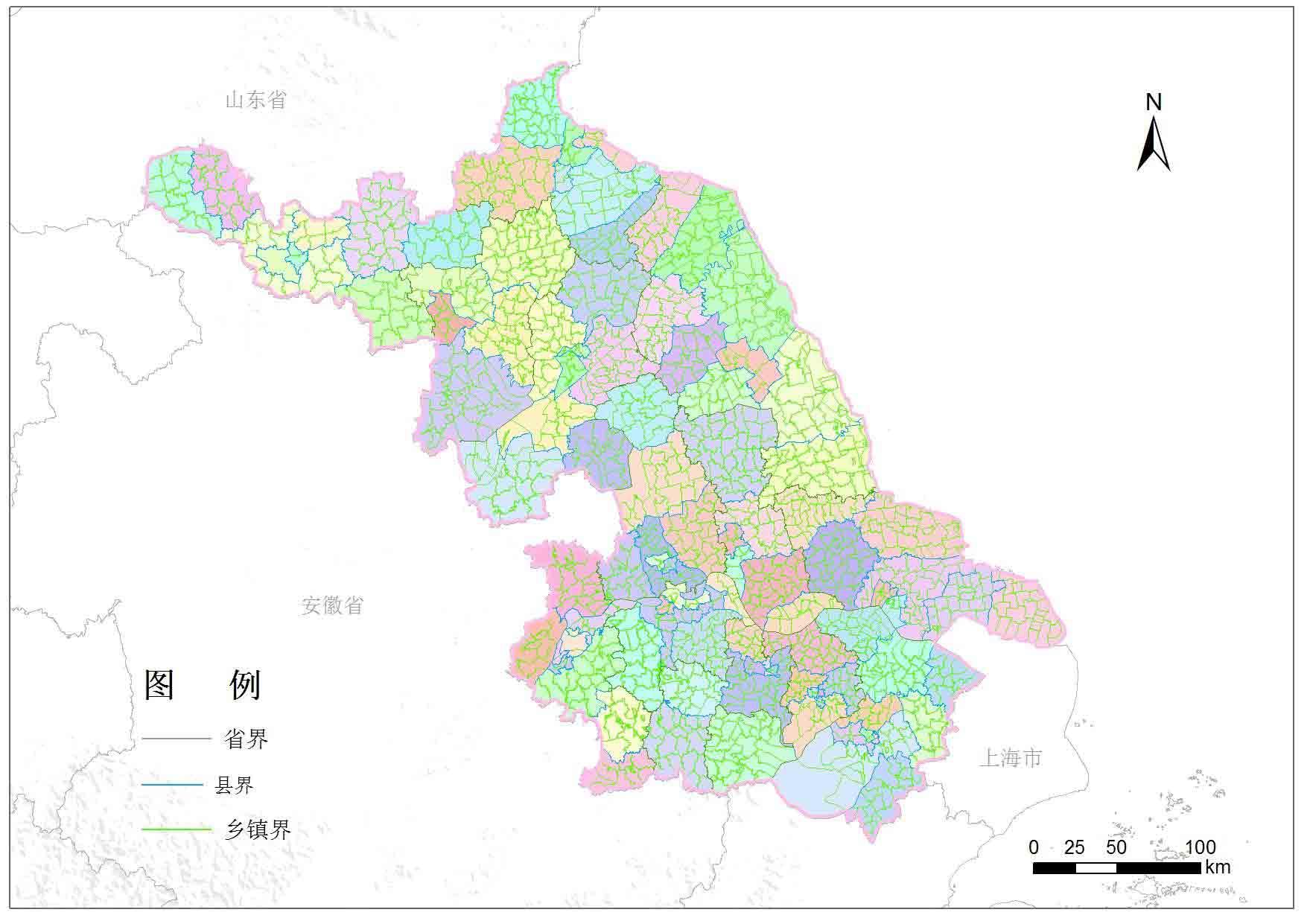 2013年江苏省行政区划