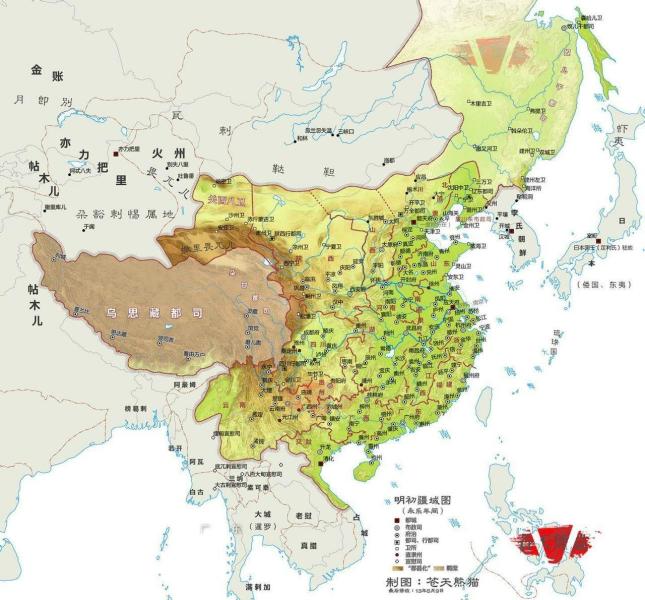 明末人均_明末地图高清版大图