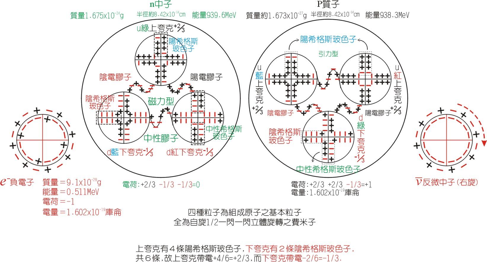 泡利原理粒子(费米子)-模型图