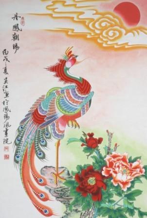丹凤什么什么成语_丹凤朝阳
