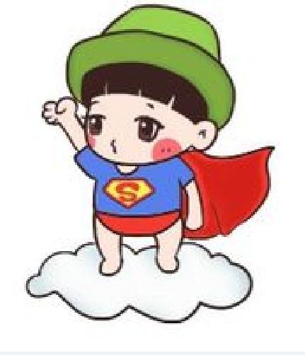 绿帽子小同学吧图片