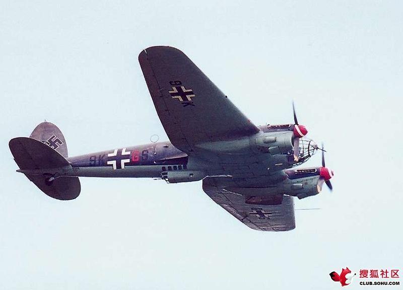 德国he-111轰炸机