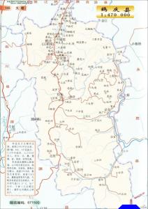 鹤庆县地图