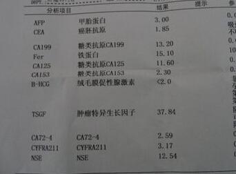 糖类抗原ca125