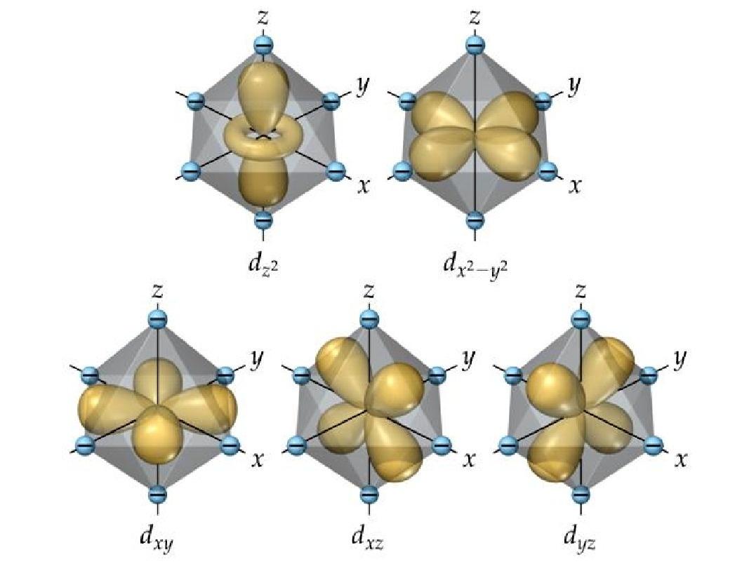 族元素和镧系元素的物理和化学性质,着重研究配位体对中心离子的d轨道