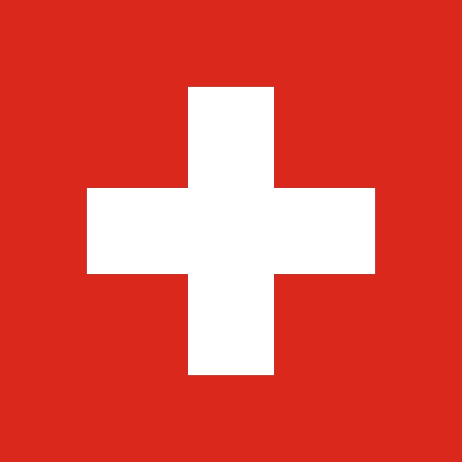 瑞士国旗是指瑞士联邦国旗,呈正方形,旗地为红色,正中一个白色十字.