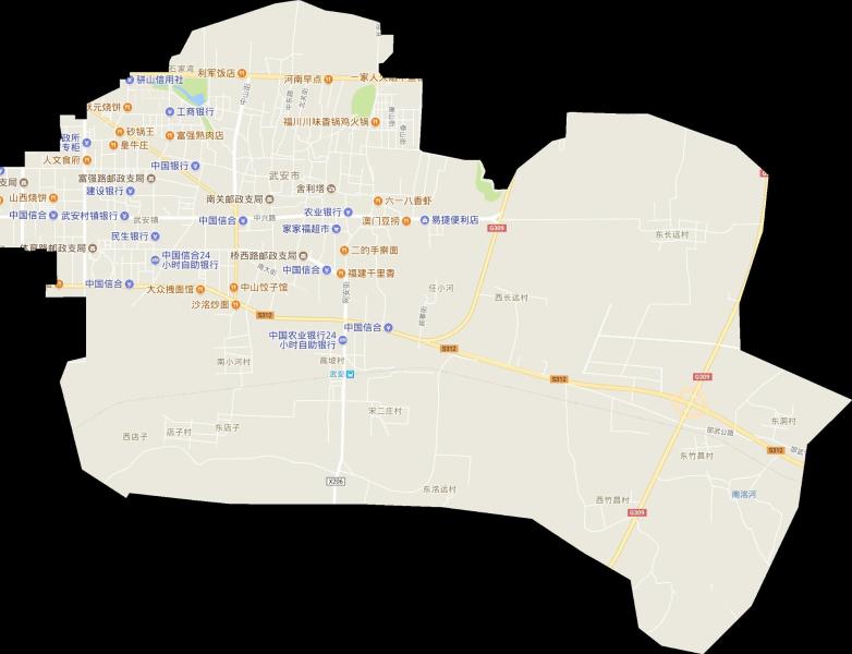 武安镇电子地图