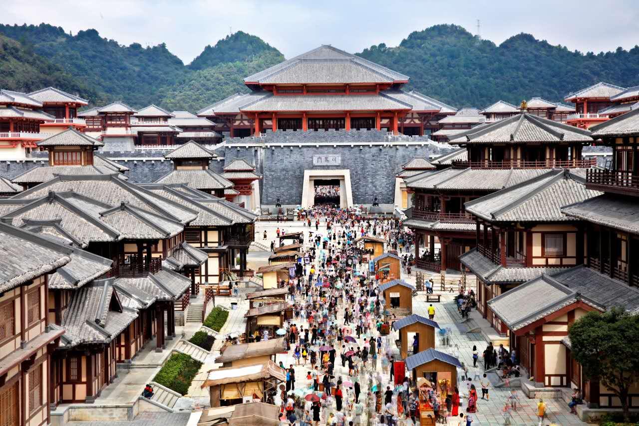 秦汉风格建筑分享展示