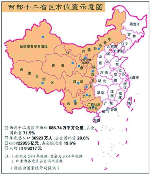 国务院关于进一步推进西部大开发的若干意见定