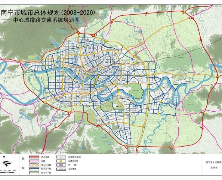 那马镇,止于 良庆区玉洞工业园区附近,与南宁绕城高速西段相接,路线