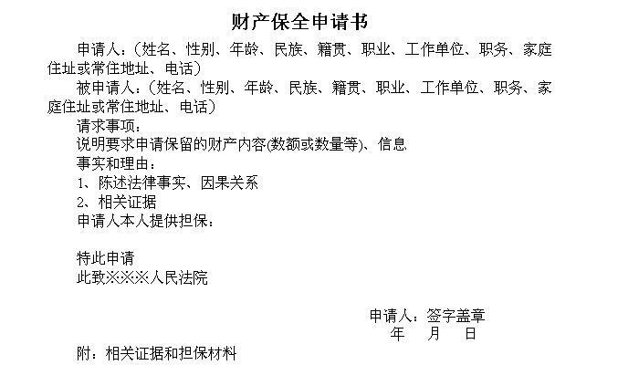 申请诉讼保全采用什么方式?