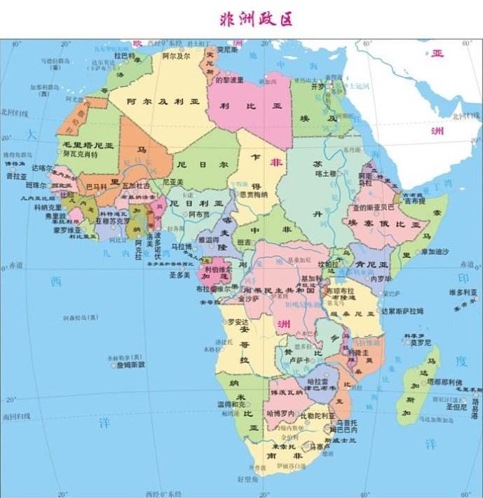 肯尼亚在非洲的位置