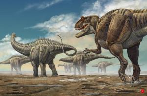 异特龙:侏罗纪智商最高的恐龙(赵闯 绘)