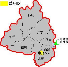肇庆行政区域划分图图片