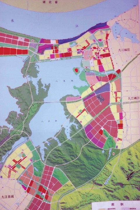 九江市八里湖新区地图图片