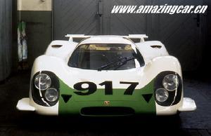 69年日内瓦车展保时捷全新的917赛车