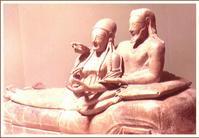 赤陶棺上的夫妇像 搜狗百科