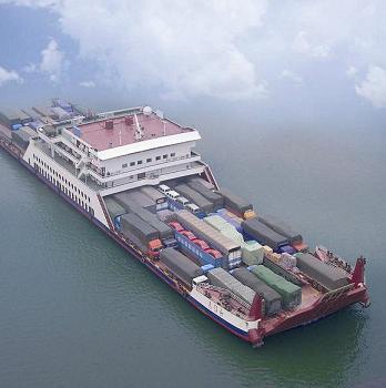 中国最大的滚装船图片