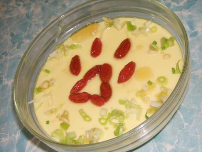 大事记 光影集锦 图册集锦 花絮视频 制作材料 主料:鸡蛋150克,枸杞子