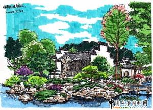 昆明莲花池公园景观艺术效果控制