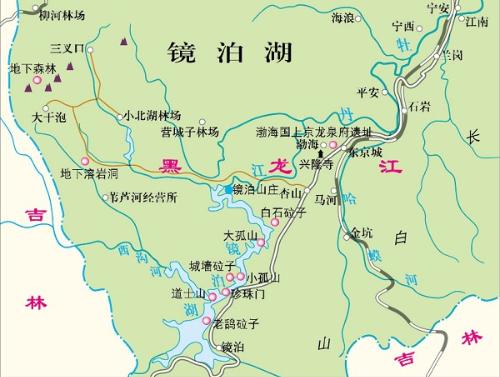 牡丹江镜泊湖