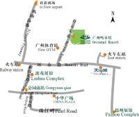 广州鸣泉居度假村交通地图