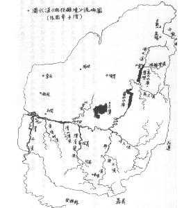 浊水溪(zhuoshui xi 台湾省最长河流.