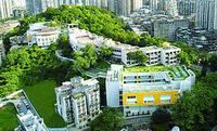 旅游学院望厦校区鸟瞰图