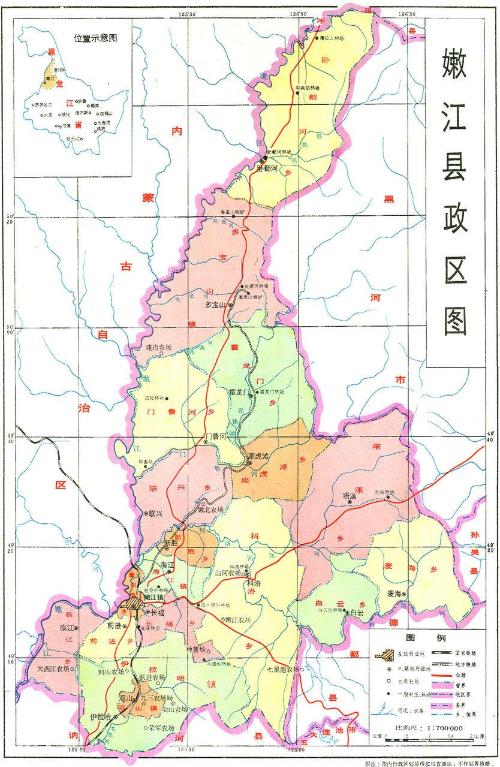 伊拉哈镇位于嫩江县南部,南临讷讷河市.地处嫩江中游强起伏台地区.