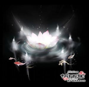 混沌初开,创世青莲孕育盘古大神,女娲大神,太一大神.