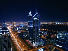 阿联酋大厦夜景
