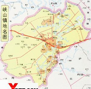 峡山街道地图