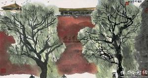 2003年作 宫墙外