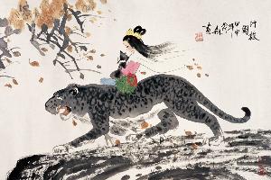 盖茂森画作