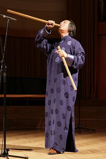 刘正国教授演奏笛子