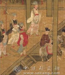 宋人(旧题萧照)《瑞应图》局部