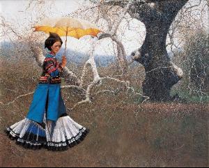 高小华画作