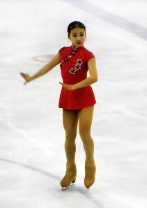 冰场上的耿冰娃