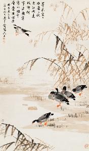 吴青霞画作
