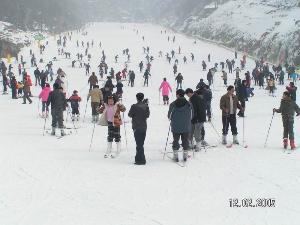  秦岭第一天然雪场