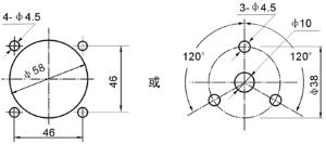  HZ5D-20安装尺寸