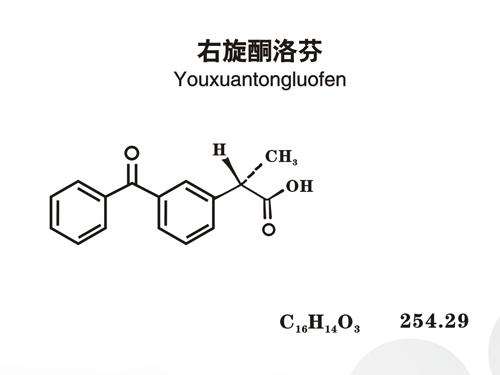 右旋酮洛芬腸溶片