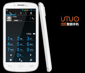  优拓四核手机Uphone1A