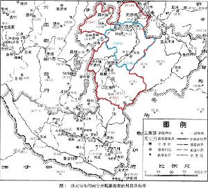 郎州（云南境内）历史地理图