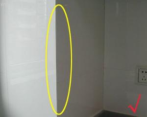 图示即为瓷砖阳角
